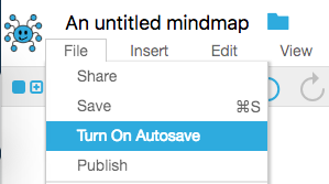 using mindmup with google drive